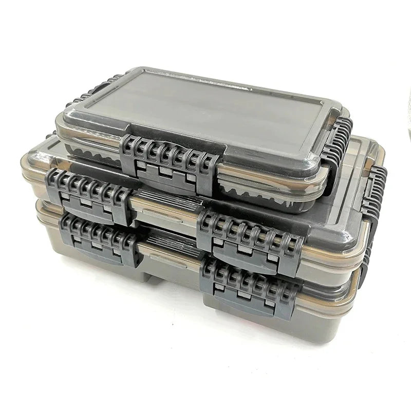 Large Capacity Waterproof Fishing Tackle Box For Gear Organization