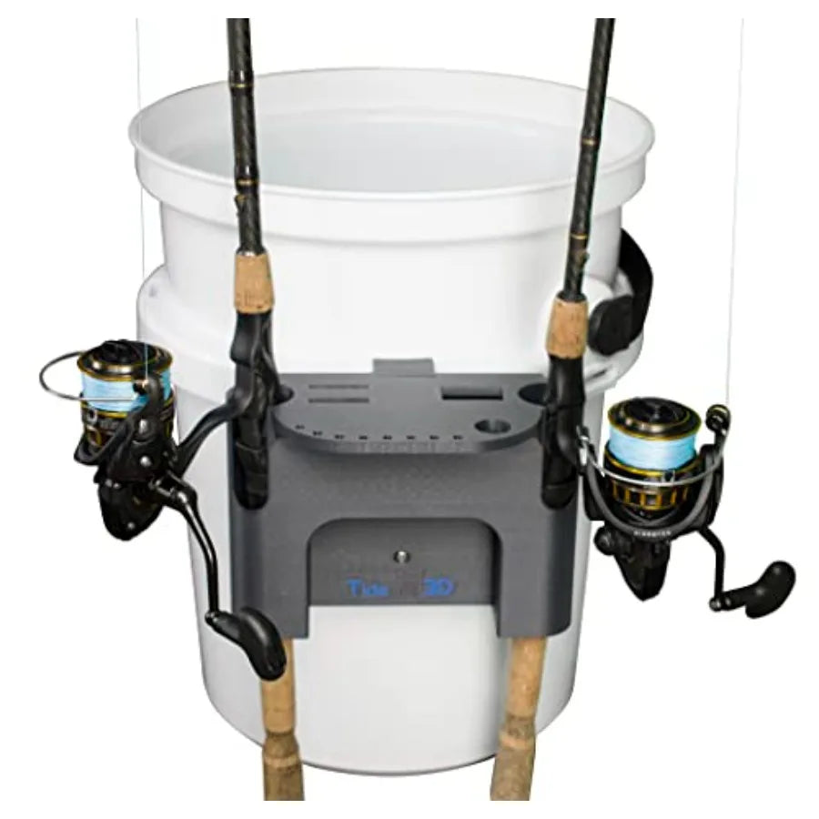 Fishing Rod Holder Compatible with YETI LoadOut Bucket