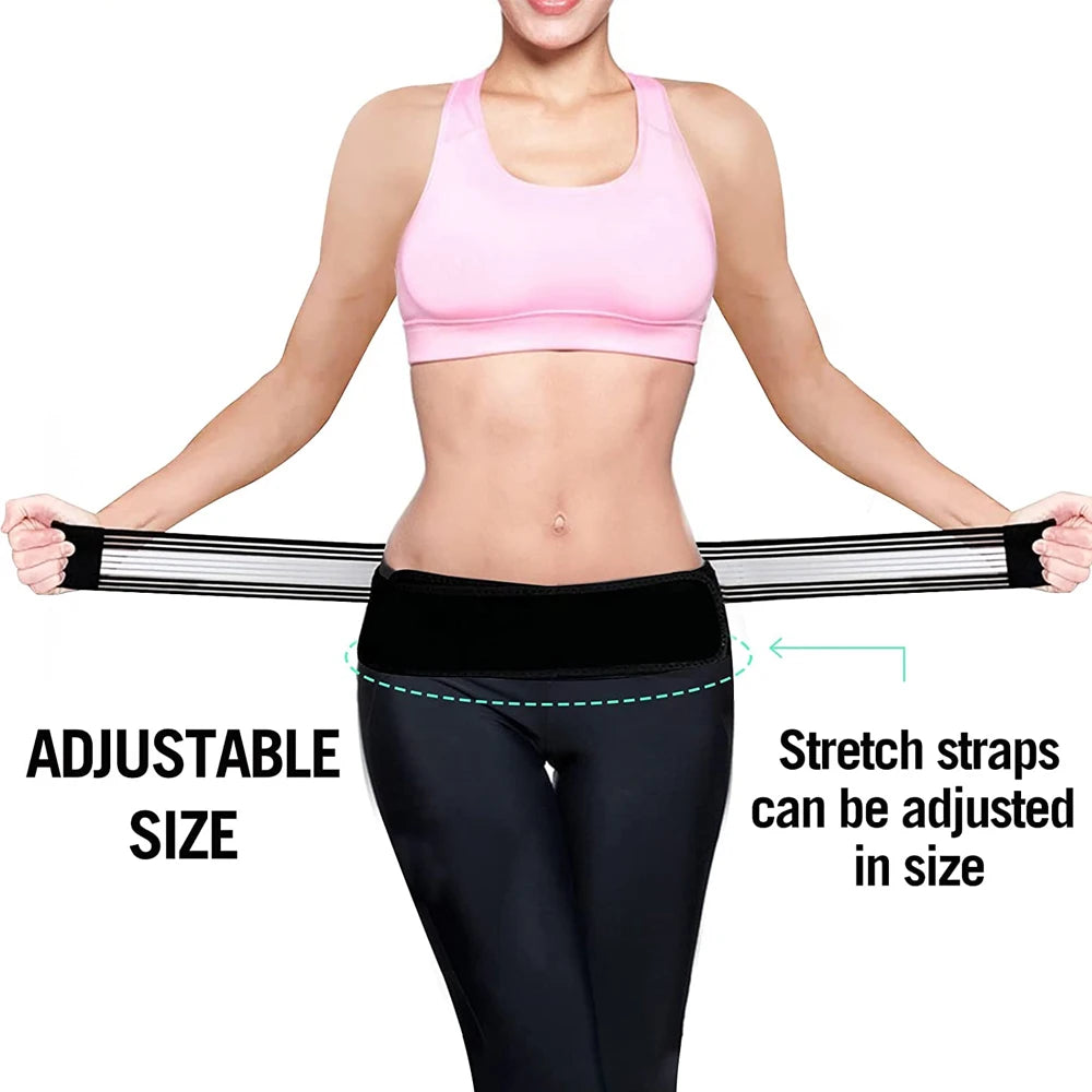 Premium Back Pain Relief Belt For Sciatica Support Lumbar Massager