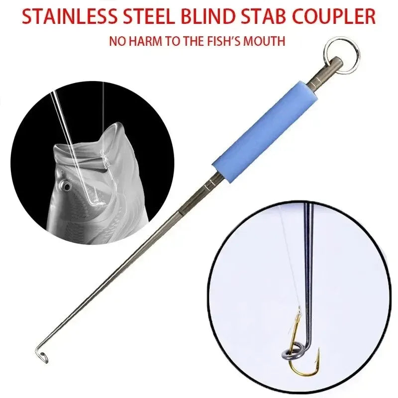 Stainless Steel Fishing Hook Removers 2Pcs Dehooker Set