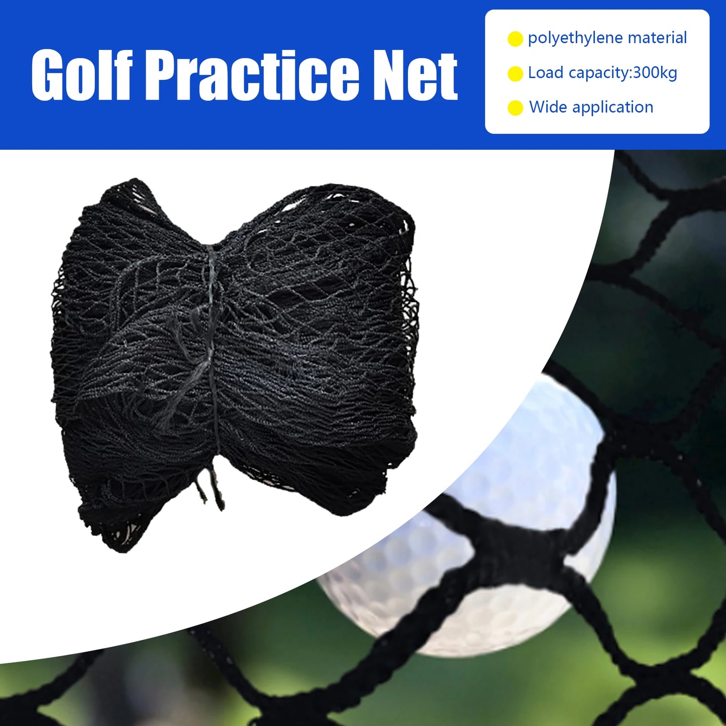 Golf Barrier Net For Indoor And Outdoor Training Aid