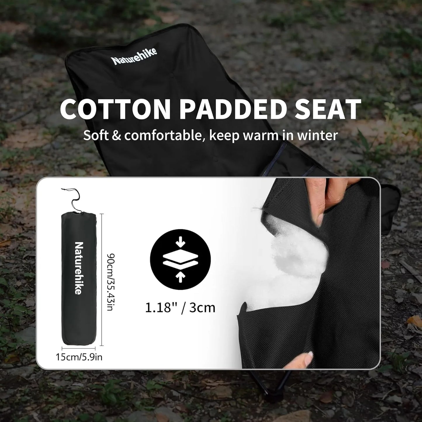 Naturehike Sea Star Two Position Recliner Moon Chair