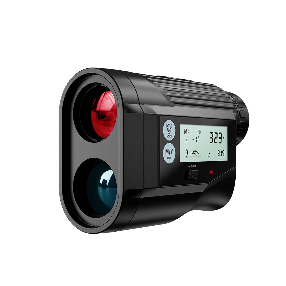 REVASRI Golf Rangefinder With Angle Switch Side Display Voice Prompts