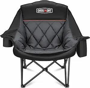 Heavy Duty Camping Chair 450lb Capacity With Cup Holder