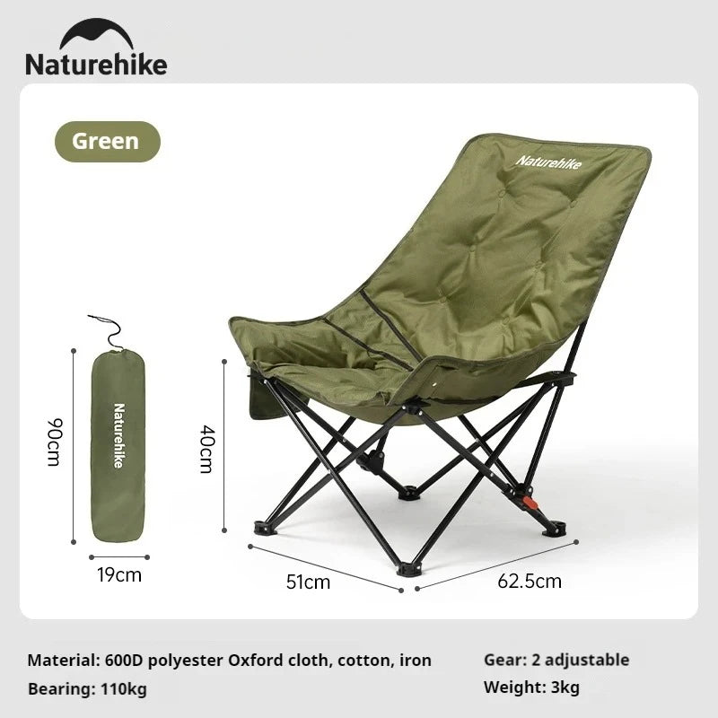 Naturehike High Back Moon Chair For Camping And Outdoor