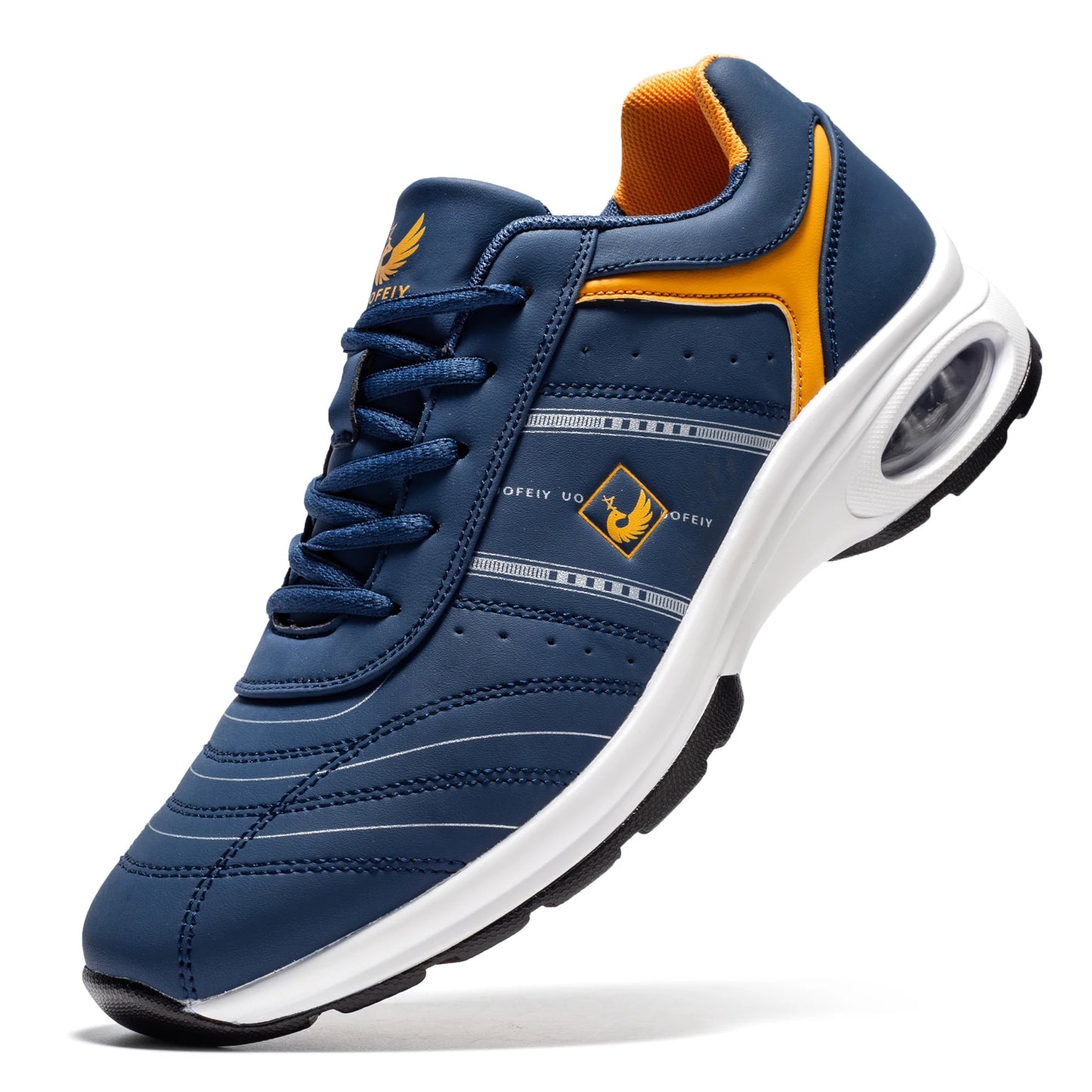 Men's Golf Shoes Leather Breathable Training Sneakers