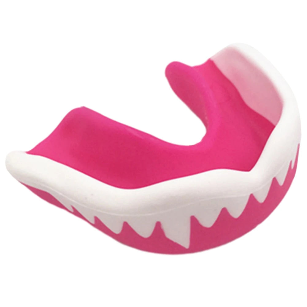 Mouth Guard Teeth Protector with Storage Box Adults Junior Mouth Guard for Football Wrestling Hockey Lacrosse Boxing