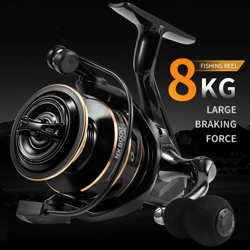 J-BARZILLAI NX Spinning Reel 10kg Drag Metal Cup All Waters