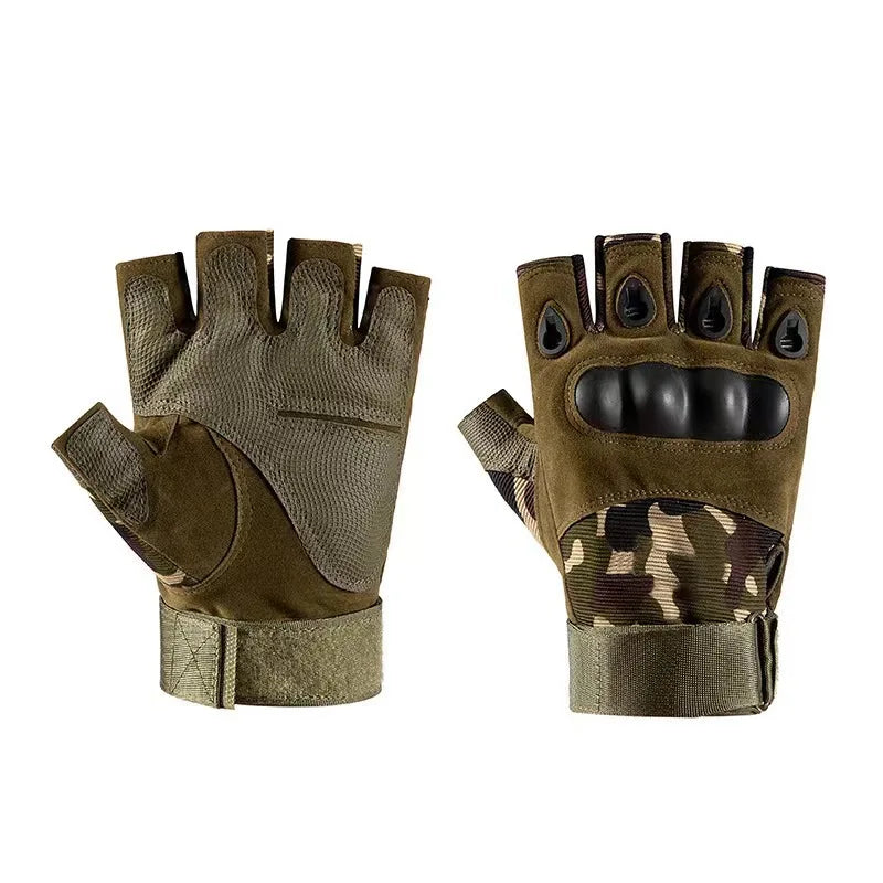 Half Finger Outdoor Tactical Gloves For Sports Shooting And Cycling