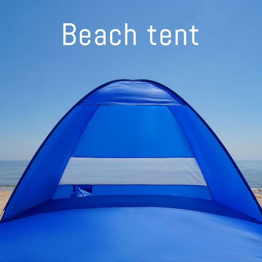 Pakicetus Lightweight Pop Up Beach Tent With Carry Bag