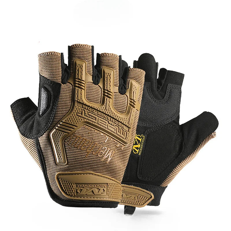 Popular Tactical Half Finger Gloves for Outdoor and Motorcycle Riding
