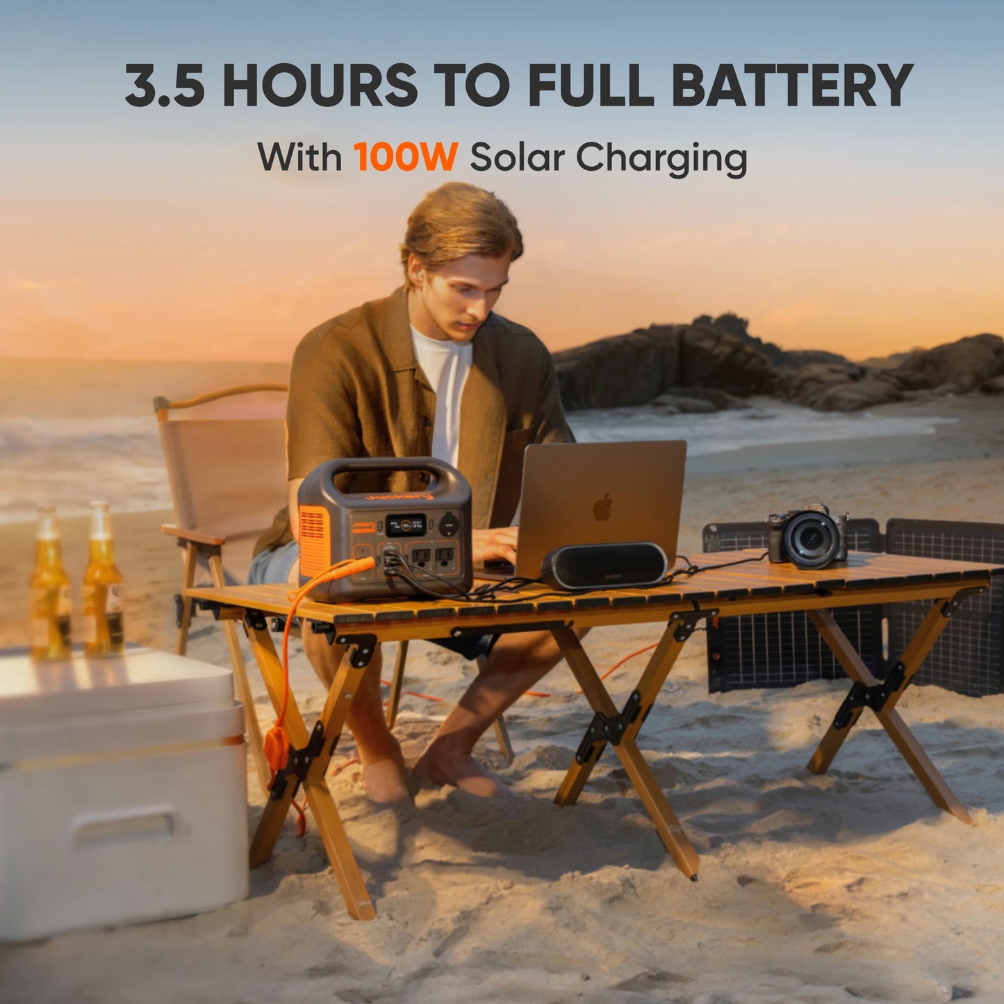 Jackery Explorer 300 Portable Power Station With 5M Extension Cord