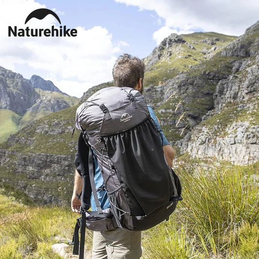 Naturehike Rock Outdoor Backpack Large Capacity With Rain Cover