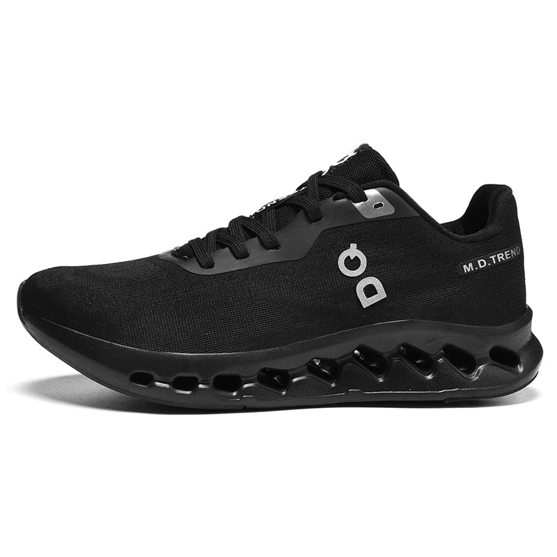 Men's Lightweight Running Shoes Anti-Slip Cushioning Breathable Mesh Sneakers for Jogging Gym Training Fitness Sport Walking