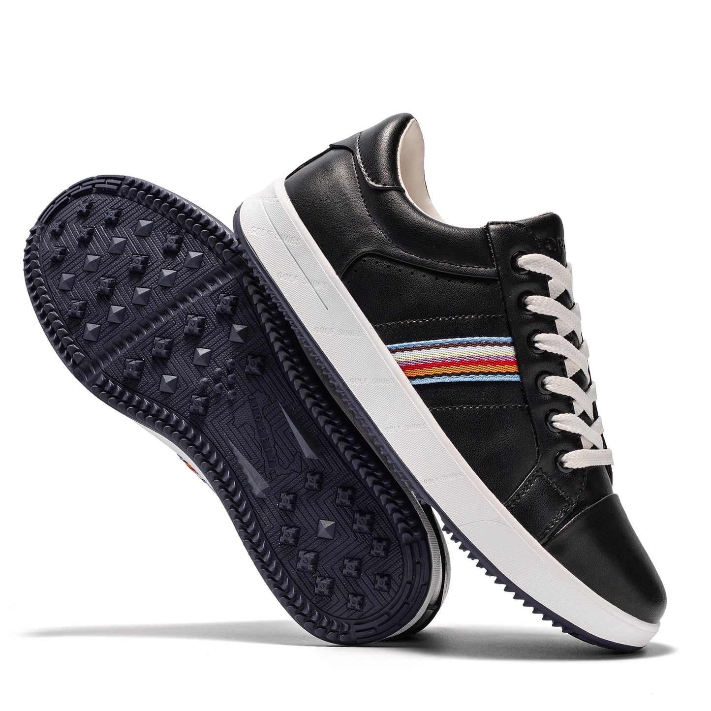 UOFEIY Mens Golf Shoes Waterproof Breathable Comfort