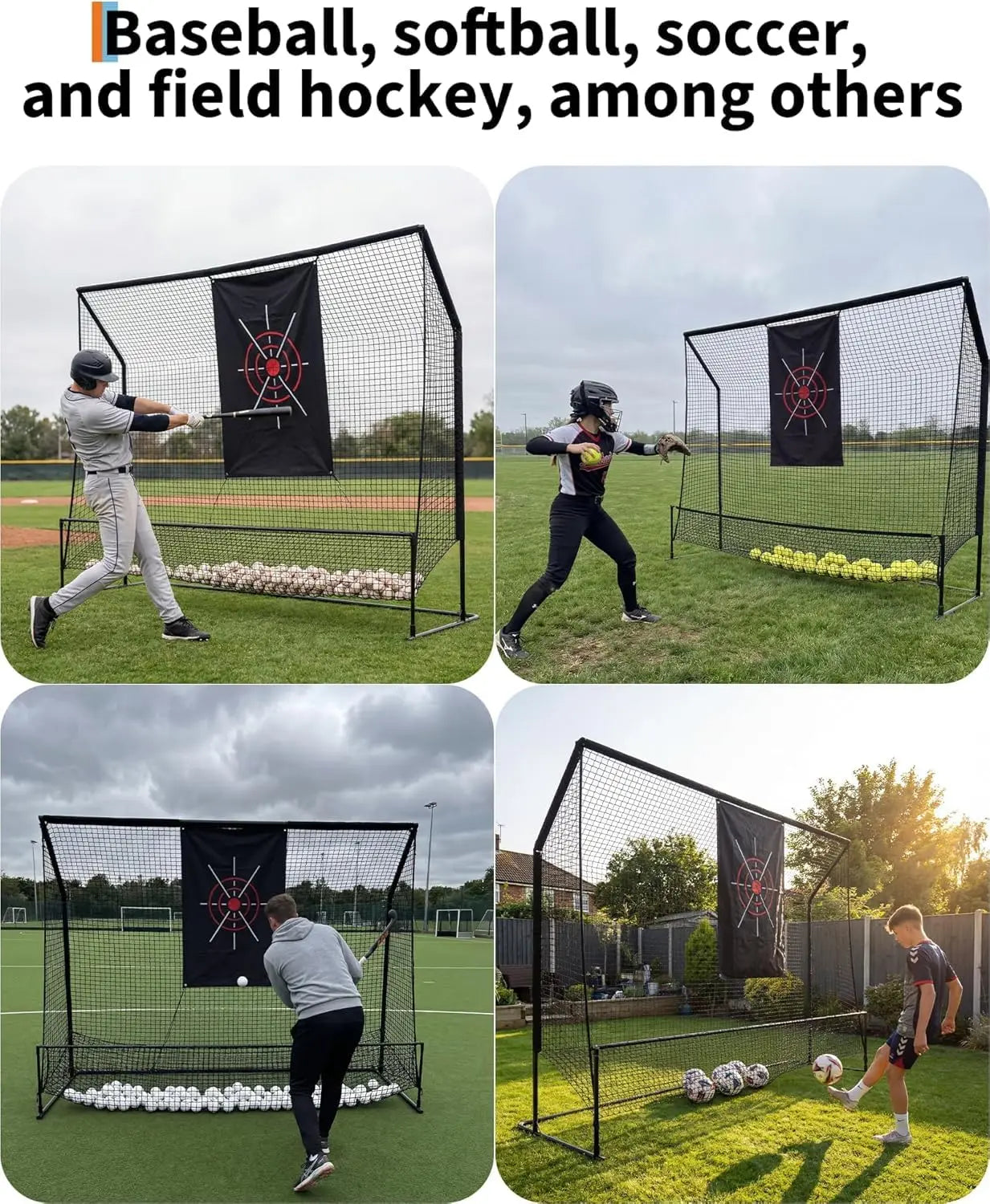 HiMISS Golf Practice Net For Indoor Outdoor Swing And Chipping
