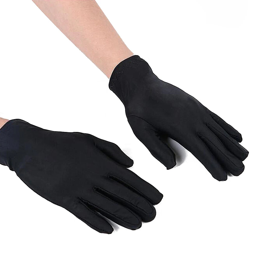 Lycra Spandex Etiquette Jewelry Gloves For Dance And Formal Wear