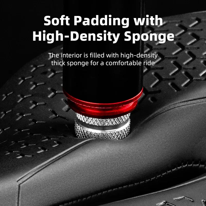ROCKBROS MTB Bike Saddle PU Leather Non Slip Cushion Breathable