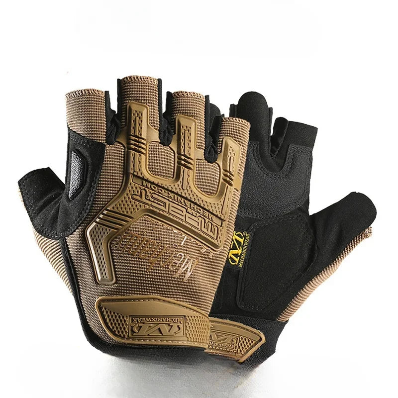 Popular Tactical Half Finger Gloves for Outdoor and Motorcycle Riding