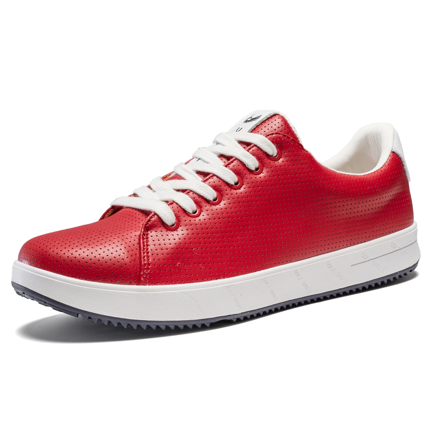 UOFEIY Men's Golf Shoes Waterproof Breathable Leather