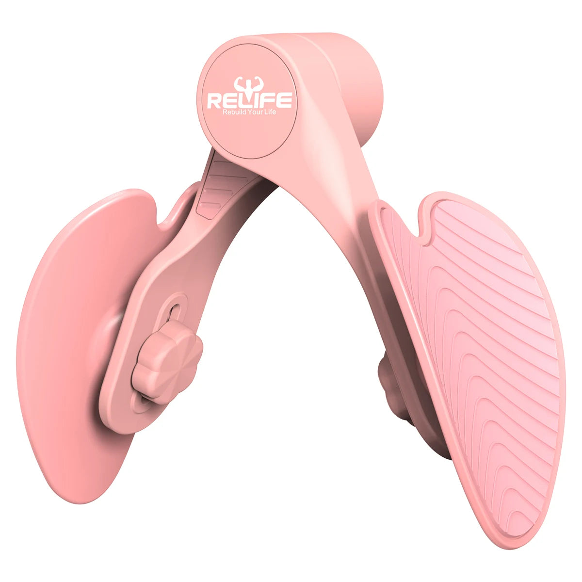 RELIFE Thigh Master, 360° adjustable leg exerciser. For home, gym, office & outdoor use. For men & women, compact fitness gear
