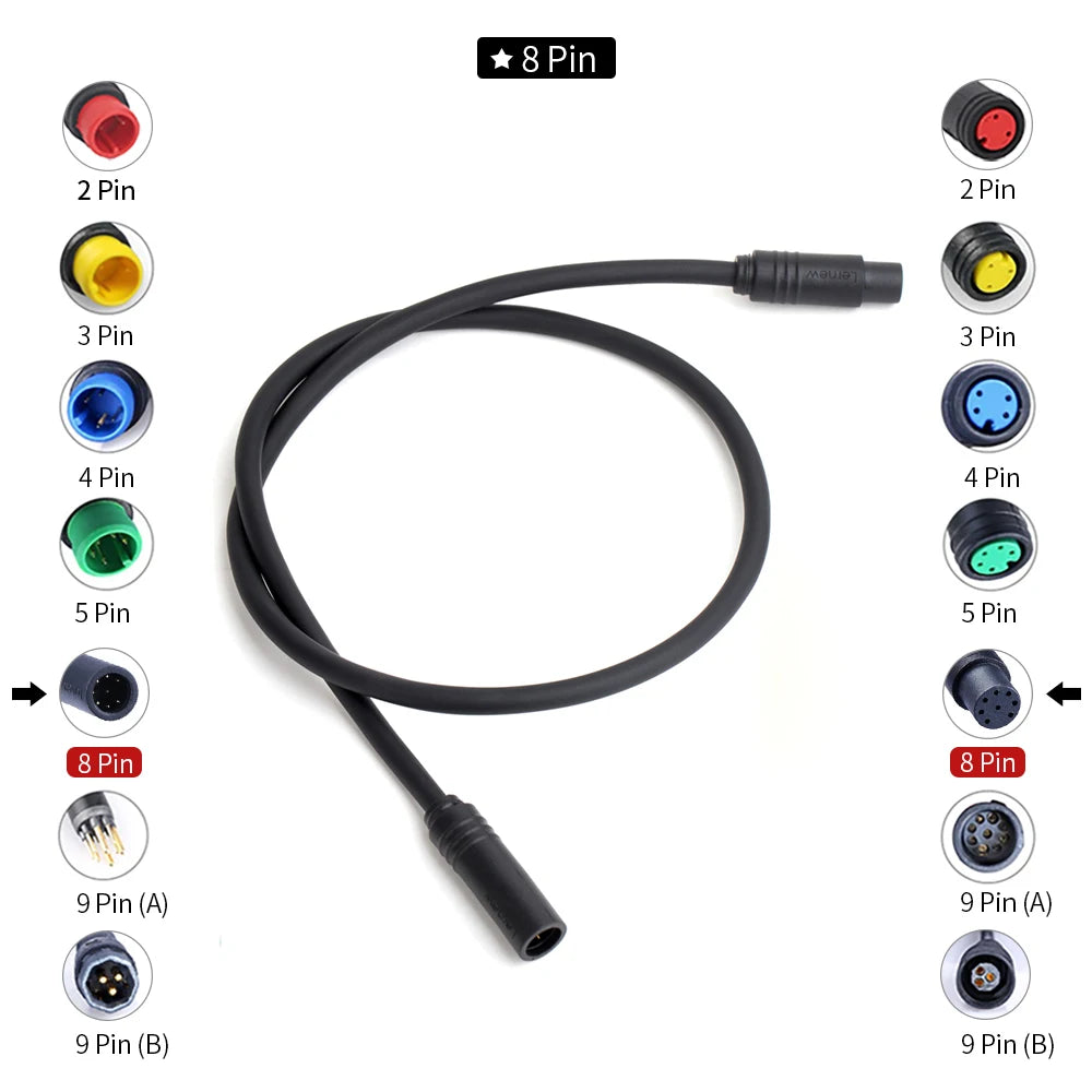 Bafang Waterproof Electric Bike Cable Set for DIY Conversions