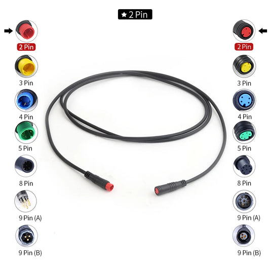 Bafang Waterproof Electric Bike Cable Set for DIY Conversions