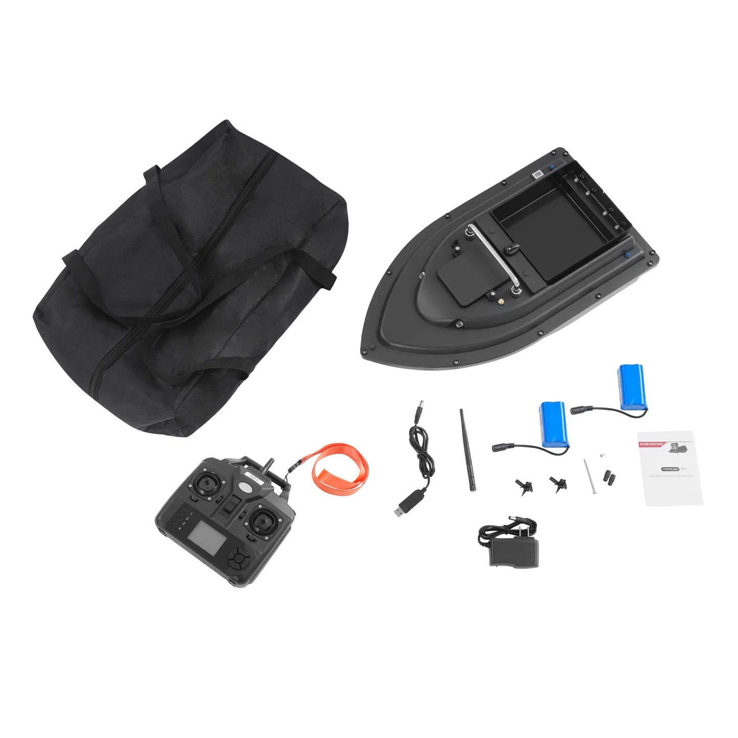 GPS Fishing Bait Boat With Remote Control And Charger