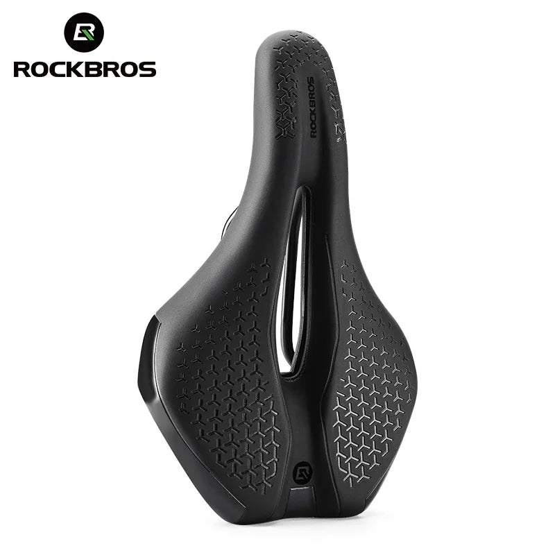 ROCKBROS MTB Bike Saddle PU Leather Non Slip Cushion Breathable