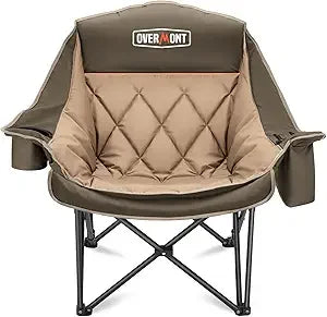 Heavy Duty Camping Chair 450lb Capacity With Cup Holder