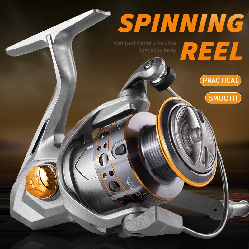 Rooblinos LD Lightweight Spinning Reel 5.2 To 1 Gear Ratio